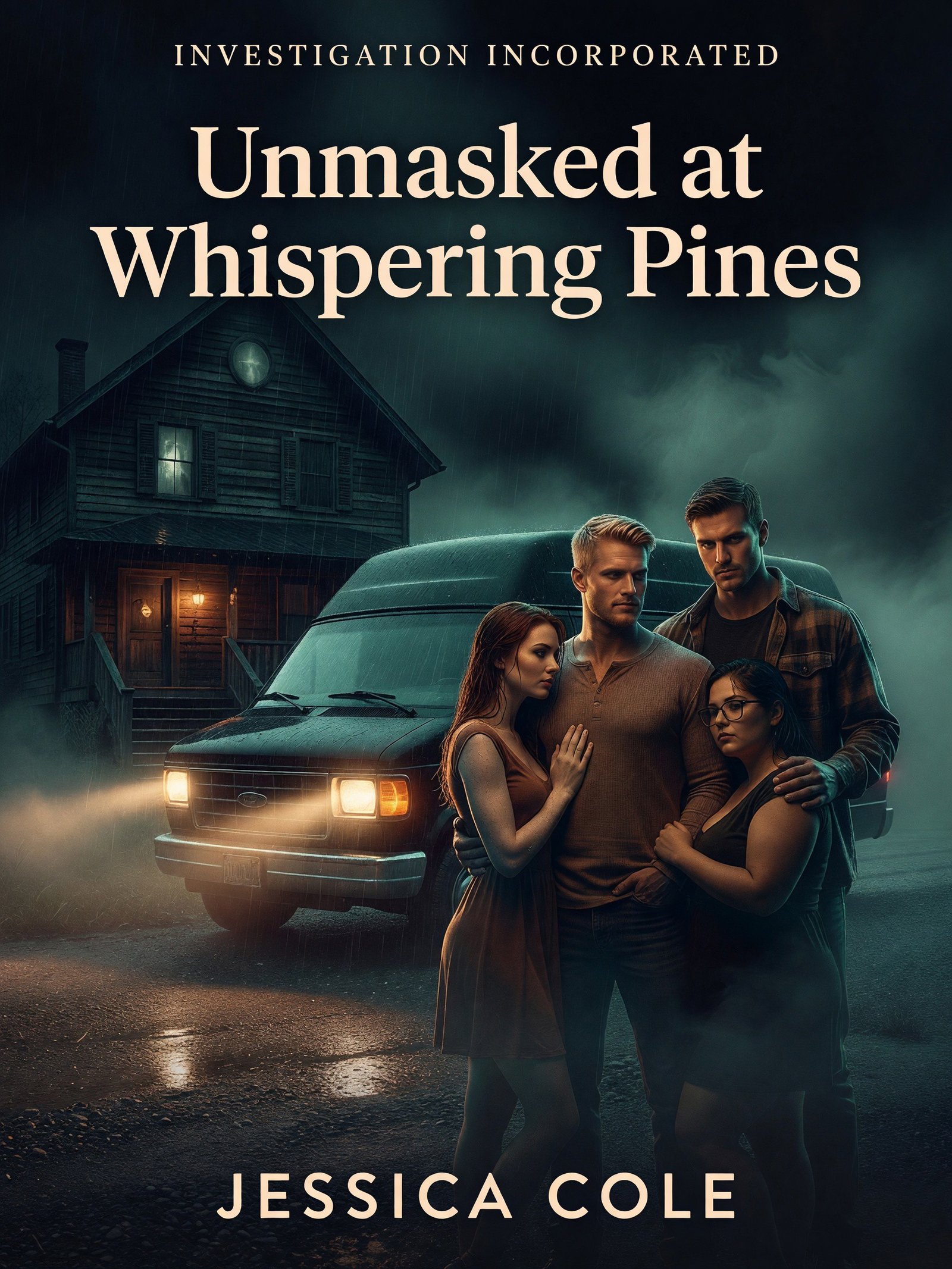 Unmasked at Whispering Pines cover